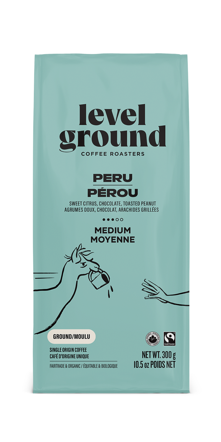 Level Ground Coffee - Peru Ground (300g)