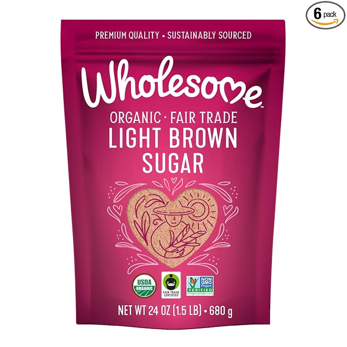 Wholesome Organic Light Brown Sugar (680g) - Lifestyle Markets