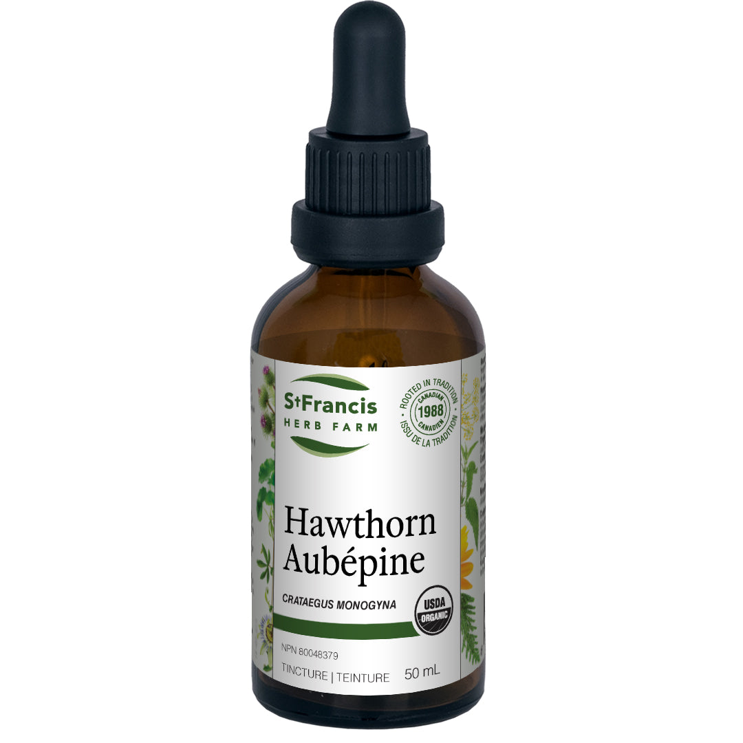St. Francis Hawthorn Tincture (50ml) - Lifestyle Markets