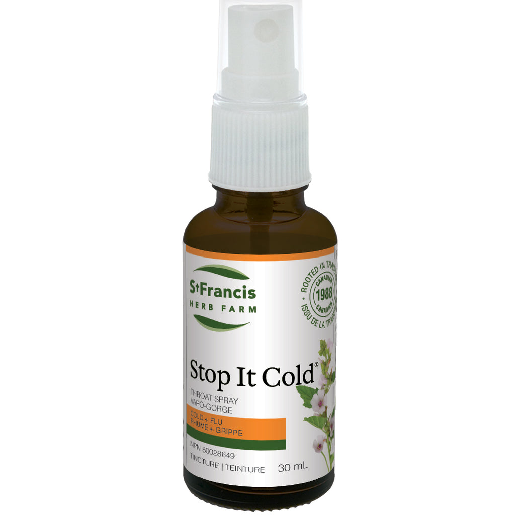 St. Francis Stop Cold Throat Spray (30ml)