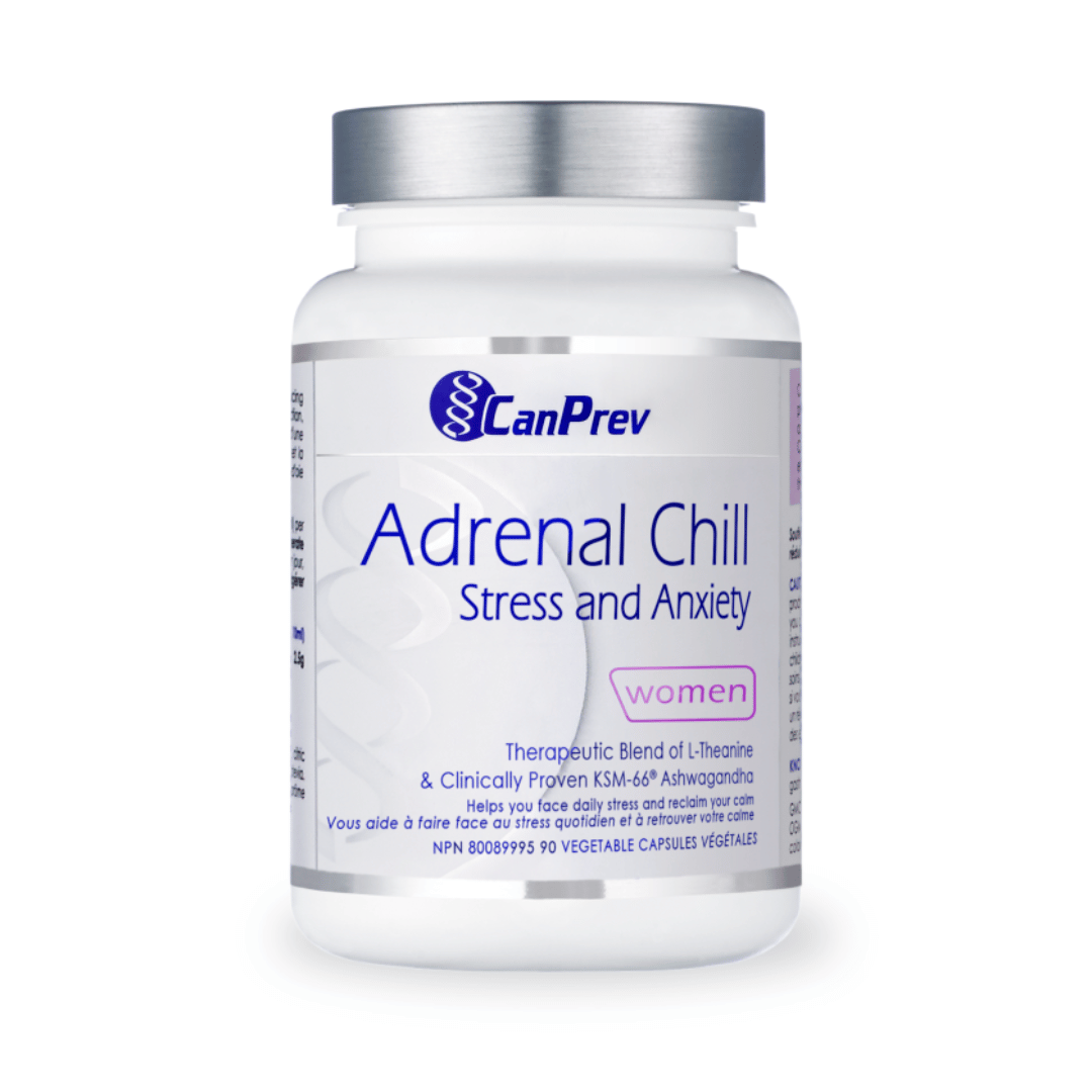 CanPrev Adrenal Chill - Women (90 VCaps) - Lifestyle Markets