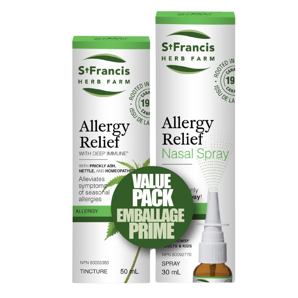 St. Francis Allergy Relief Tincture & Nasal Spray (50+30ml)