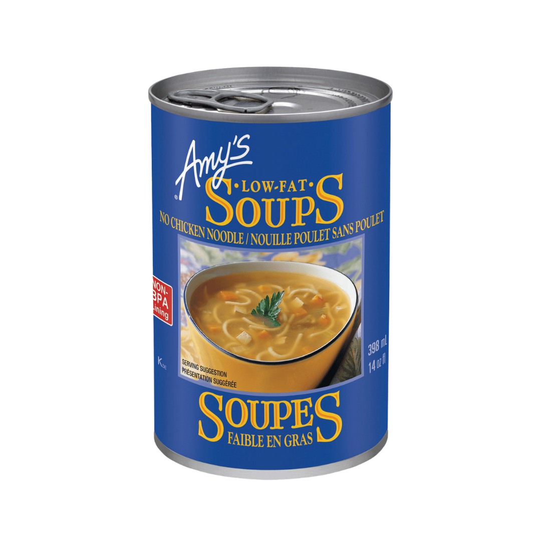 Amy's Kitchen Organic Kitchen No Chicken Noodle Soup (398ml) - Lifestyle Markets