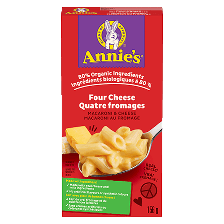 Annie's Homegrown Four Cheese Macaroni & Cheese (156g) - Lifestyle Markets