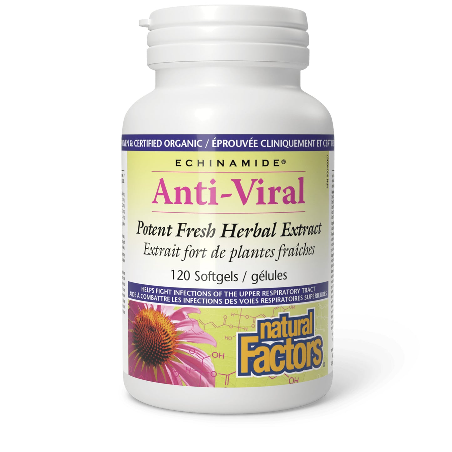 Natural Factors Echinamide Anti-Viral Potent Fresh Herbal Extract (Softgels)