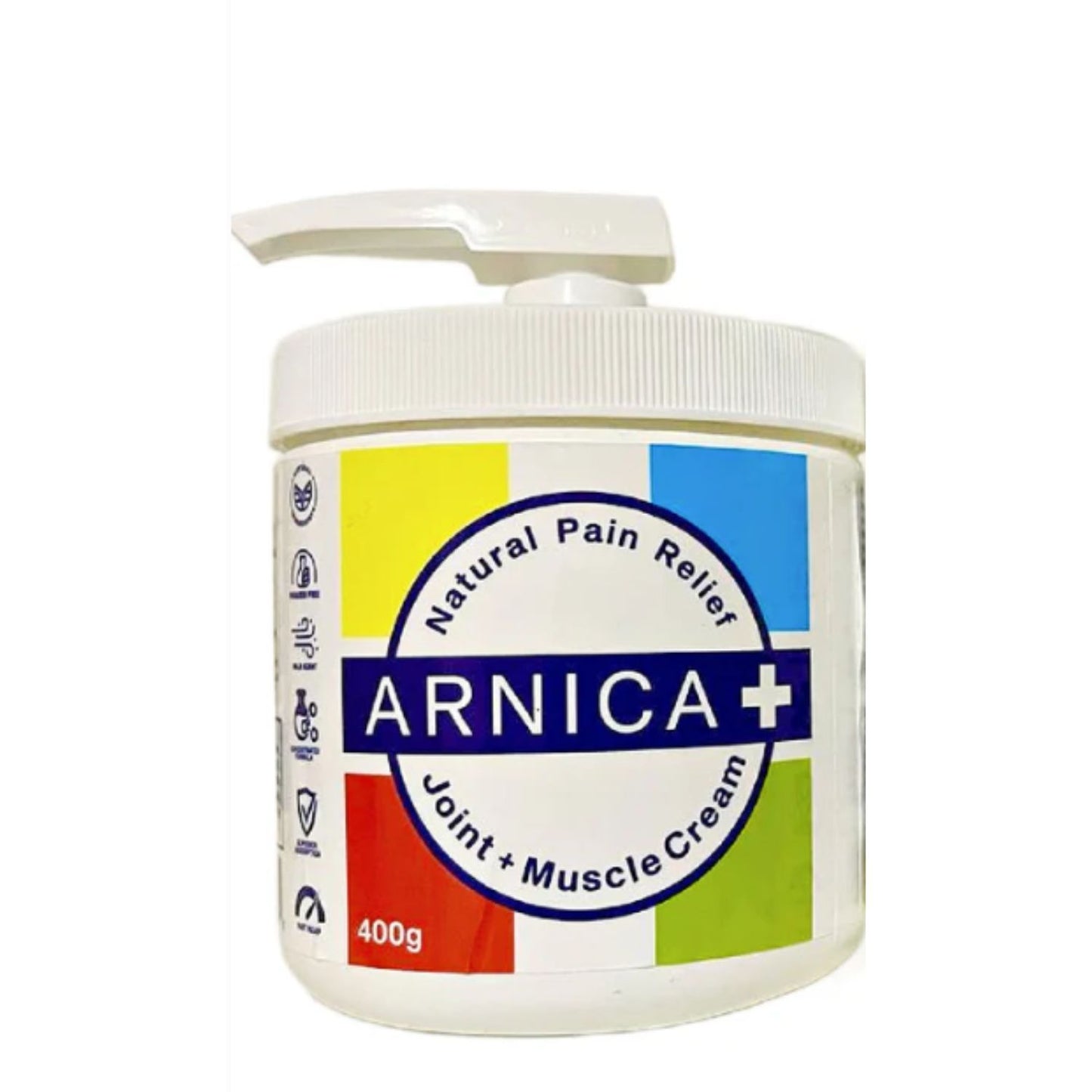 Arnica Plus Relief Cream (100g / 400g Pump)