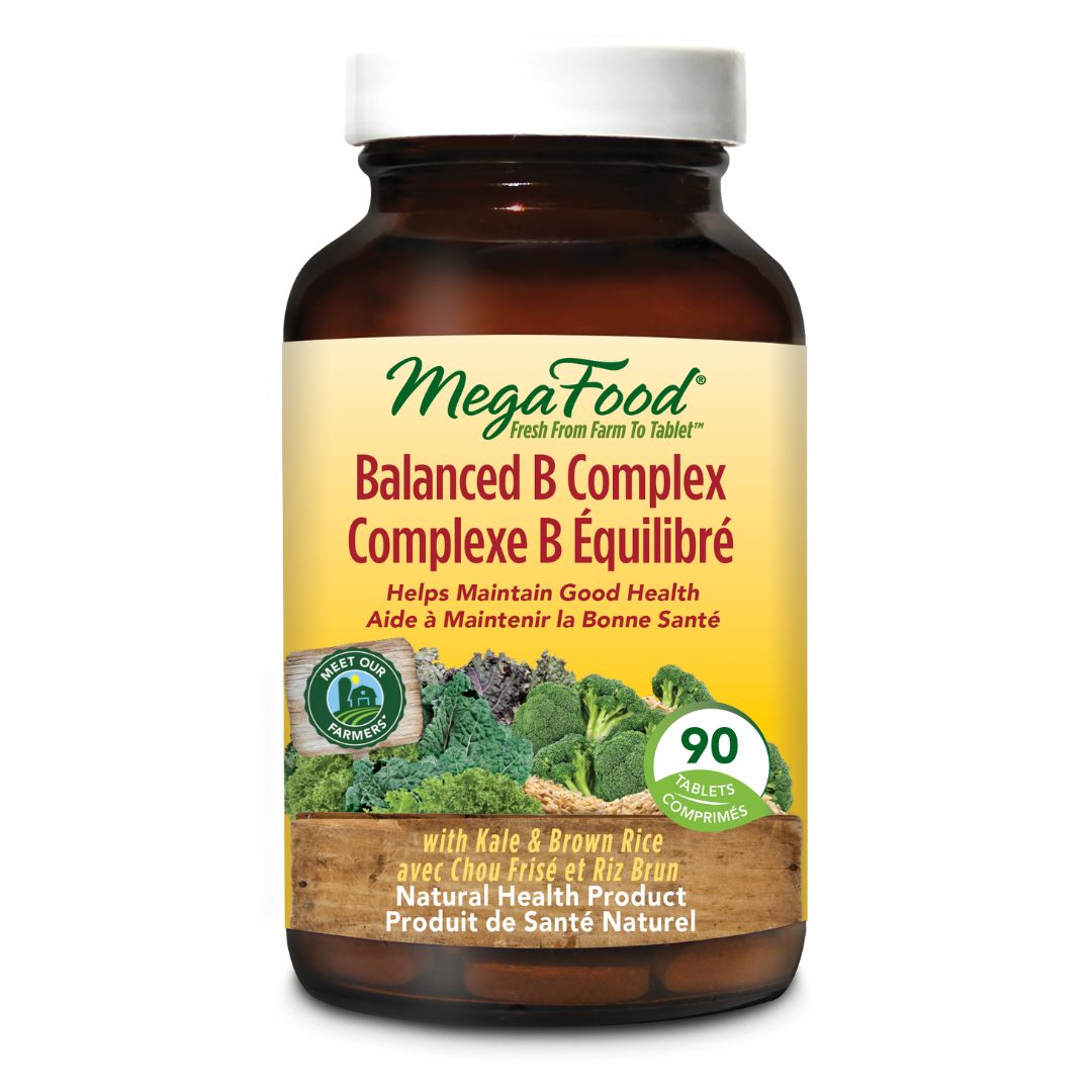 MegaFood Balanced B Complex (90 Tablets) - Lifestyle Markets