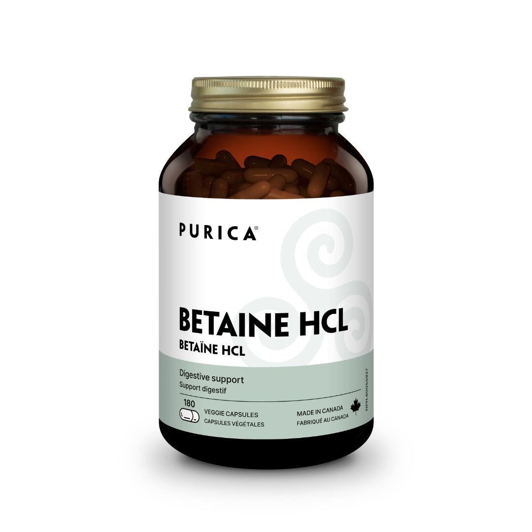 Purica Betaine HCL (180 VCaps)