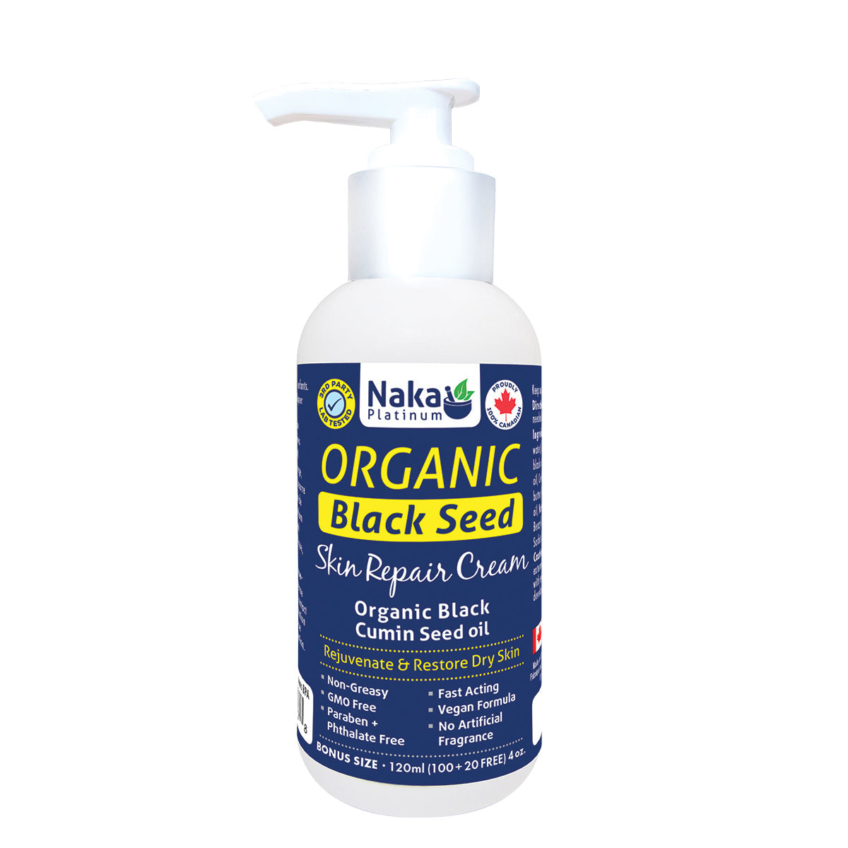 Naka Organic Black Seed Skin Cream (120ml)