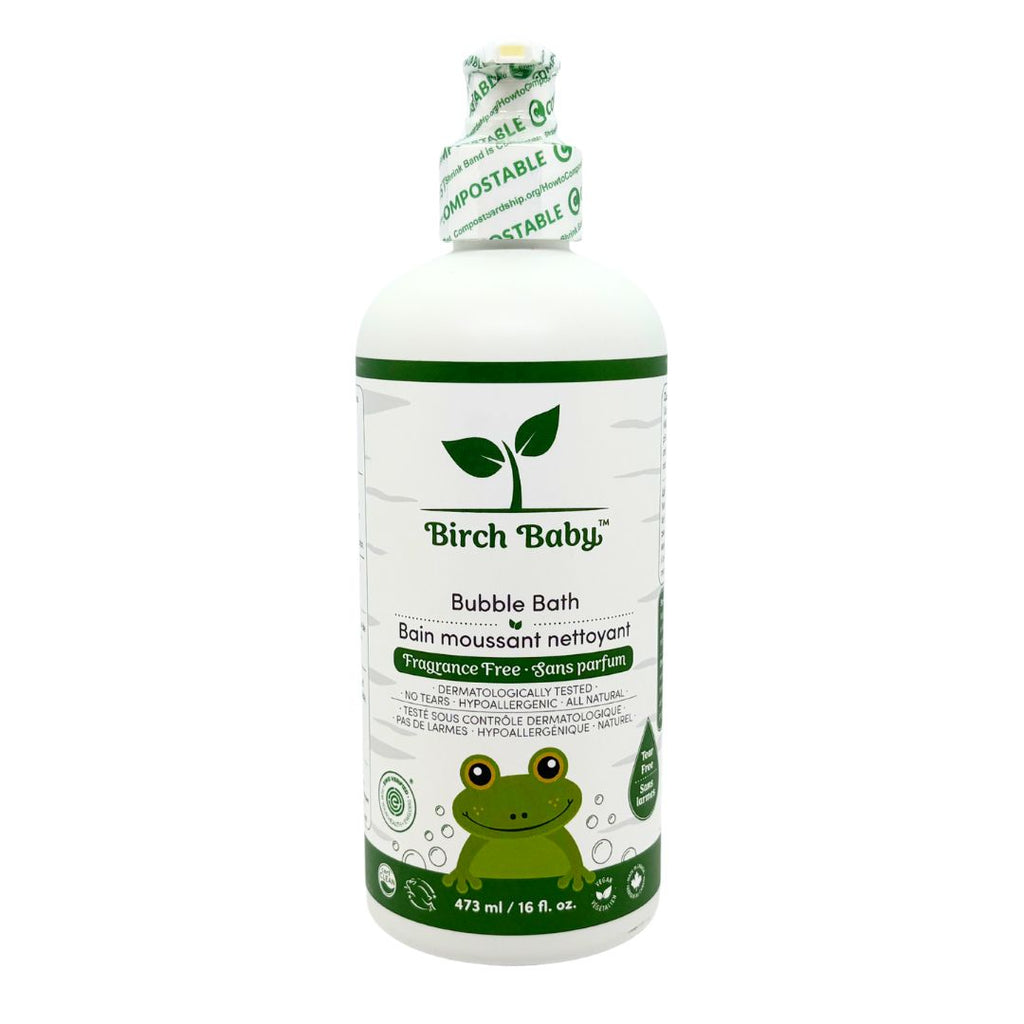 Birch Baby Bubble Bath - Fragrance Free (473ml)
