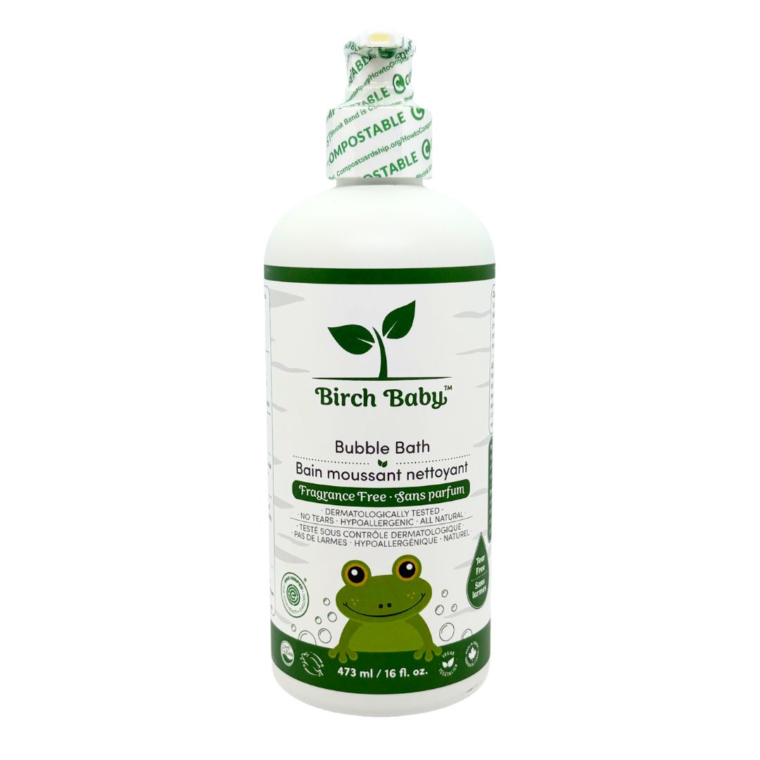 Birch Baby Bubble Bath - Fragrance Free (473ml)