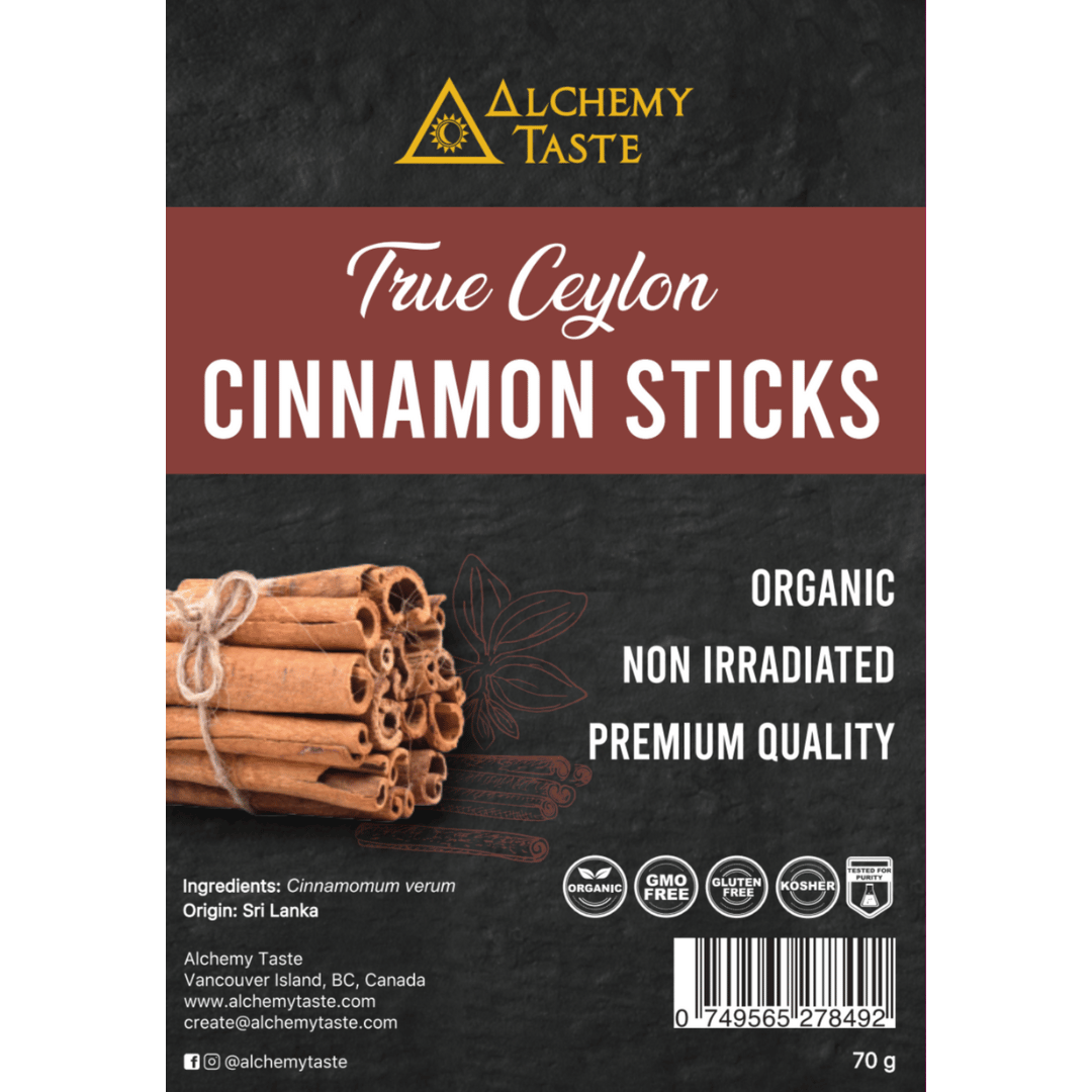 Alchemy Taste True Ceylon Cinnamon (70g) - Lifestyle Markets