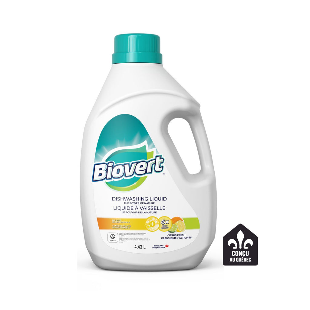 Biovert Dishwashing Liquid - Citrus Fresh (2 sizes)