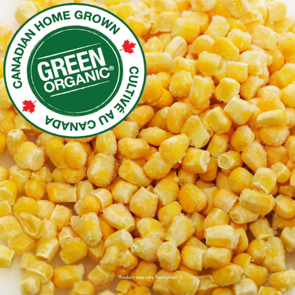 Green Organic Frozen Sweet Corn (500g)