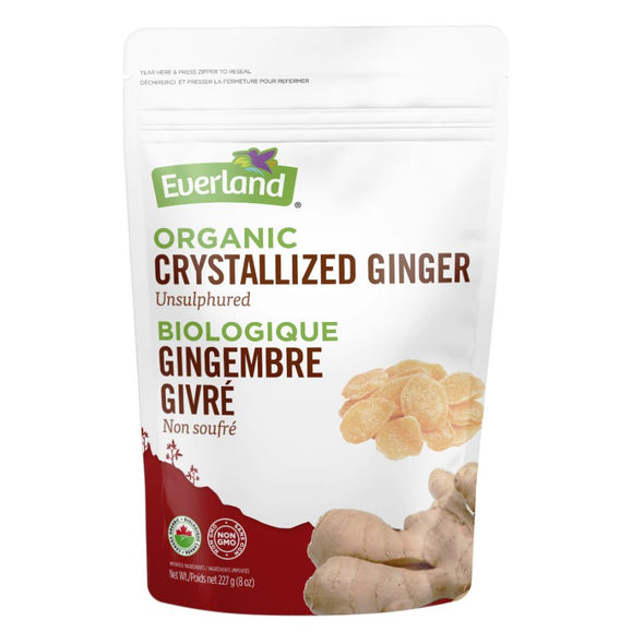 Everland Organic Crystallized Ginger (227g)