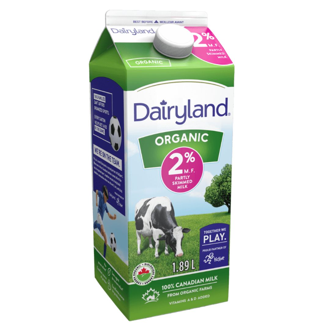 Dairyland Organic 2% Partly Skimmed Milk - Lifestyle Markets