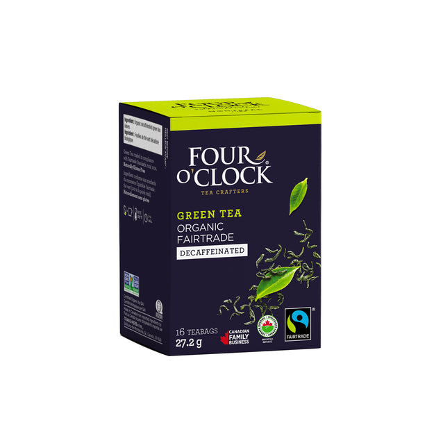 Four O'Clock - Decaffeinated Green Tea (16ct) - Lifestyle Markets