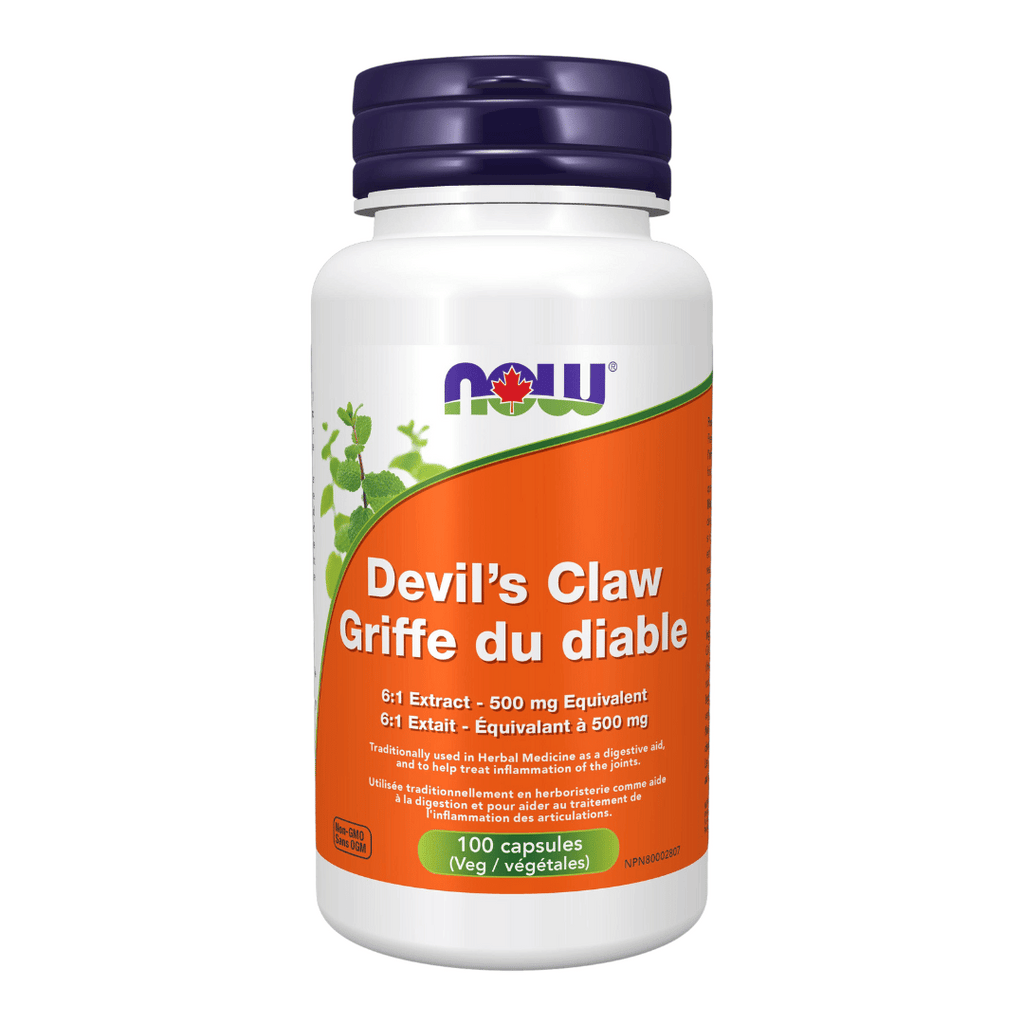 Now Devil's Claw (6:1 Extract - 500mg) (100 VCaps)