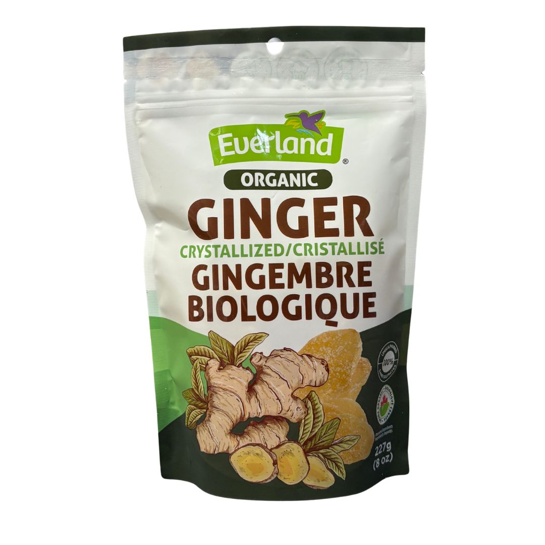 Everland Organic Crystallized Ginger (227g)