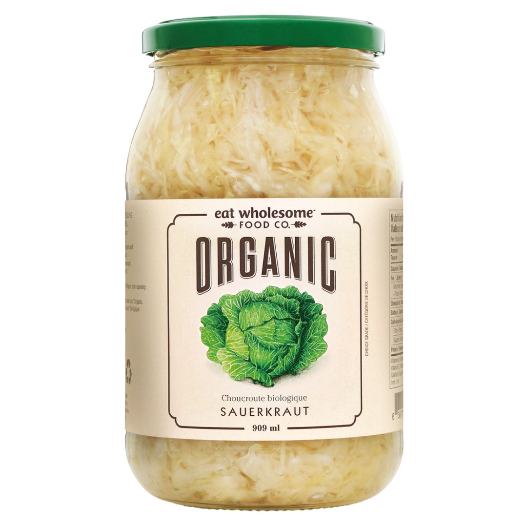 Eat Wholesome Organic Sauerkraut (909ml) - Lifestyle Markets