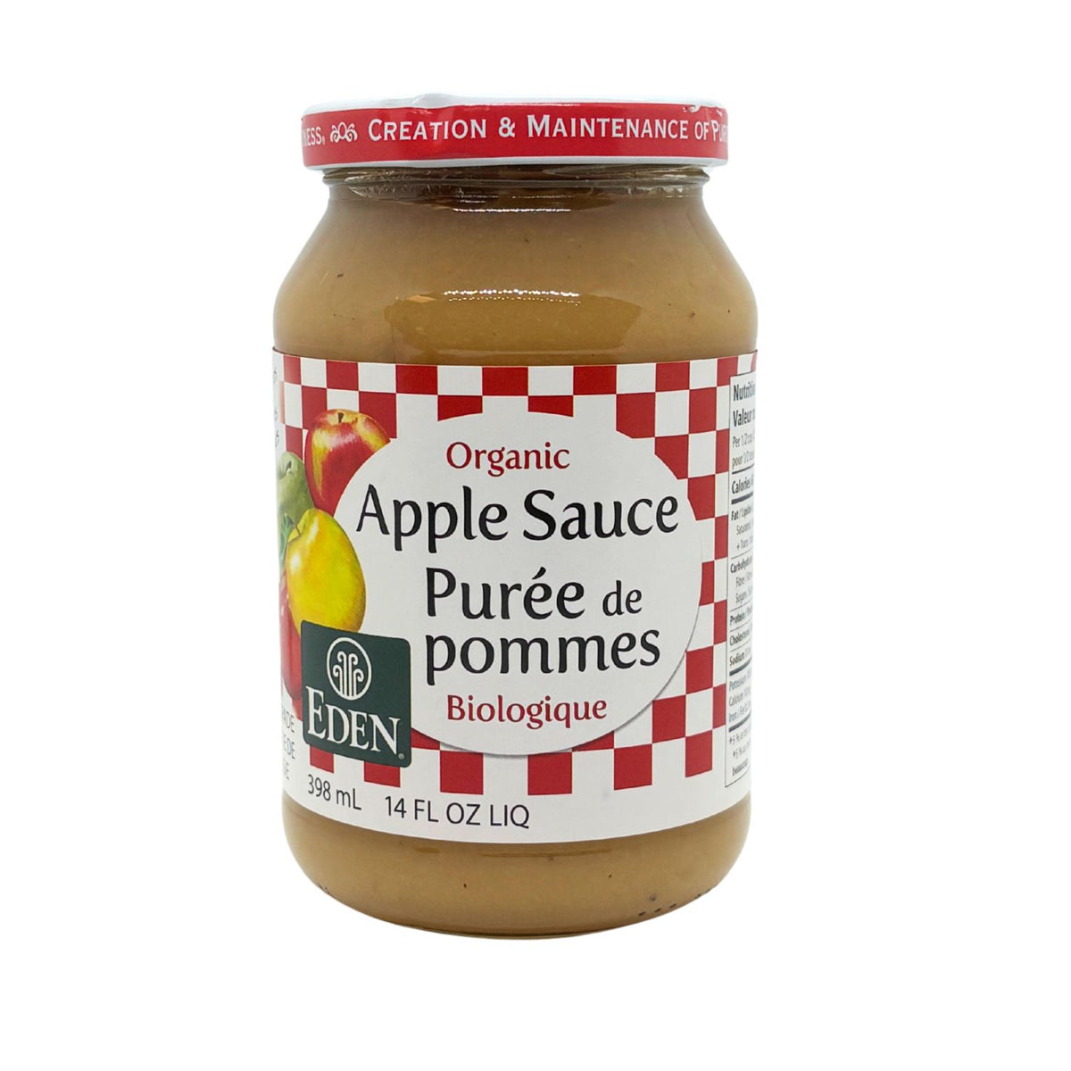 Eden Organic Apple Sauce (398ml)