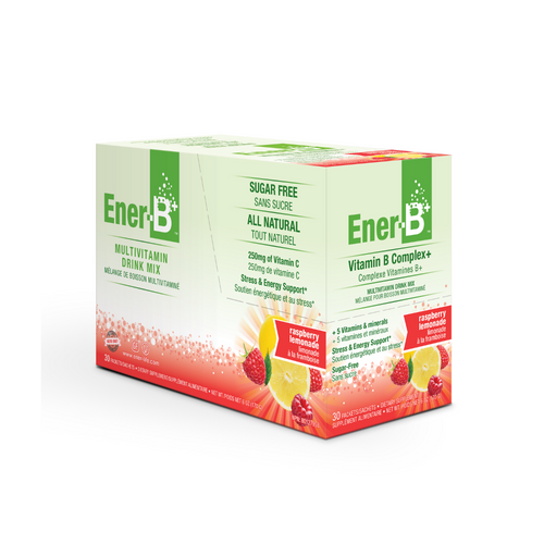 Ener-B Vitamin B Complex - Raspberry Lemonade (30 Pk) - Lifestyle Markets