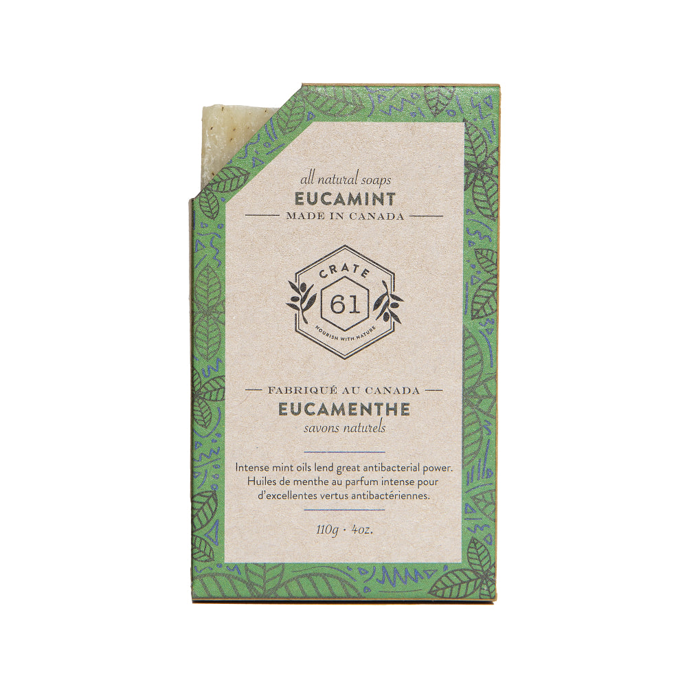 Crate 61 Soap - Eucamint (110g)
