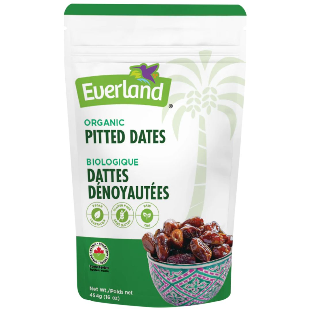 Everland Organic Pitted Dates (454g)