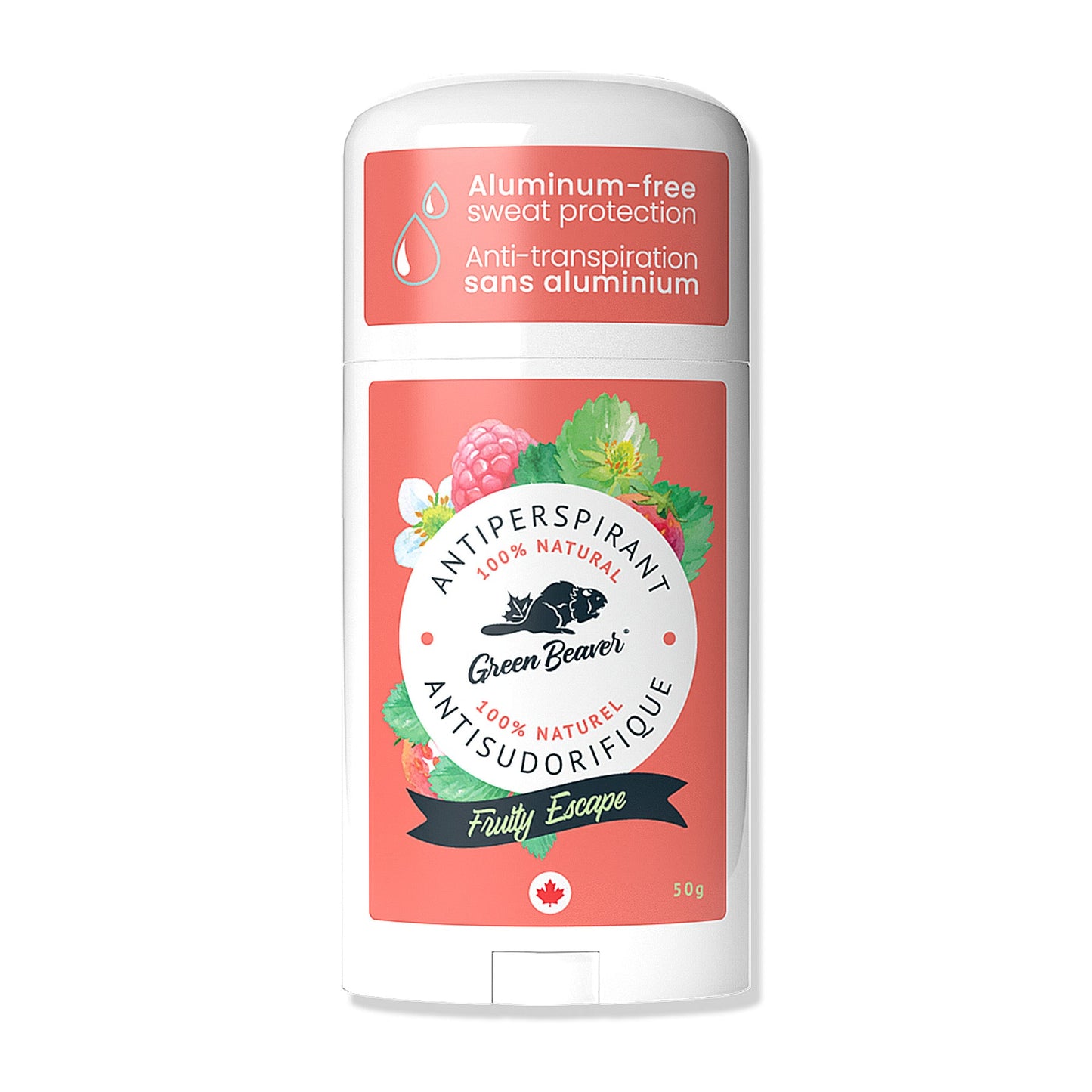Green Beaver Antiperspirant - Escape (50g) - Lifestyle Markets