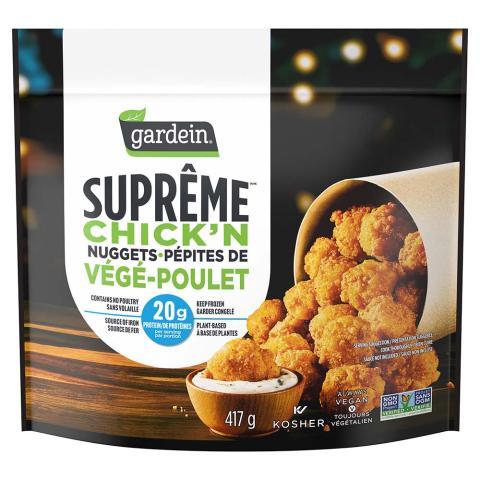 Gardein Supreme Plant-Based Chick'n Nuggets (417g)