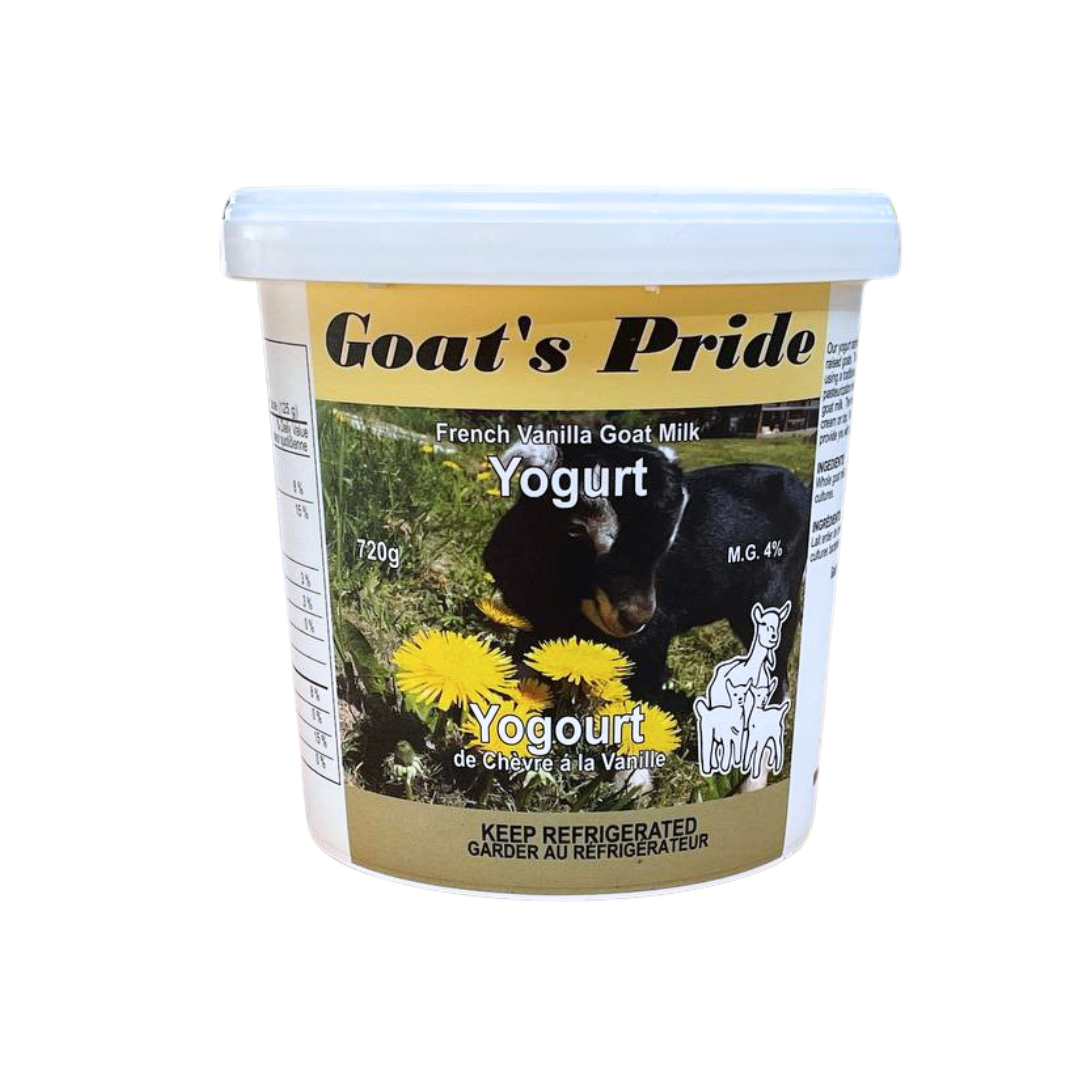 Goat's Pride Yogurt - Vanilla (720g)