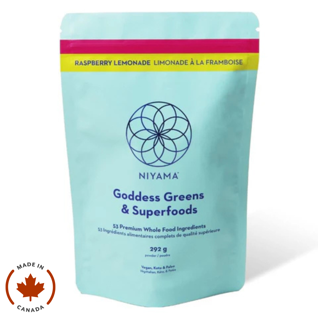 Niyama Goddess Greens & Superfoods - Raspberry Lemonade (292g)