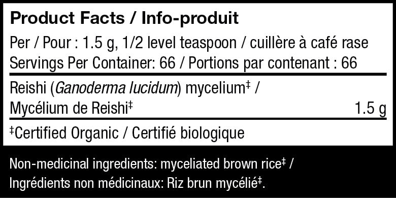 Host Defense Reishi Powder (100g) - Lifestyle Markets