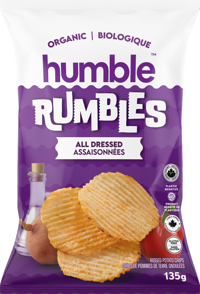 Humble Rumbles Chips - All Dressed (135g)