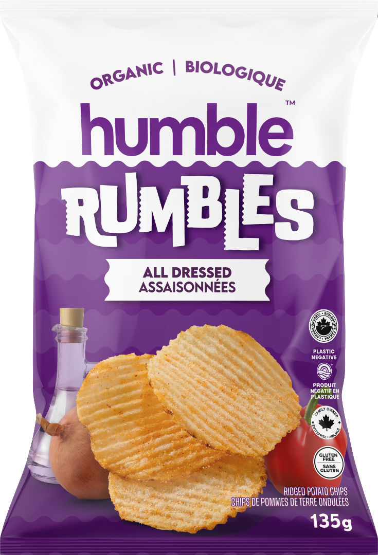 Humble Rumbles Chips - All Dressed (135g) - Lifestyle Markets