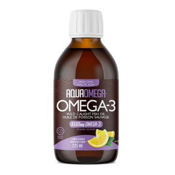 AquaOmega High DHA Fish Oil (225ml) - Lifestyle Markets
