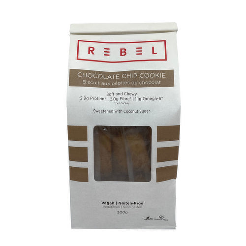 Rebel Cookies - Chocolate Chip (300g)