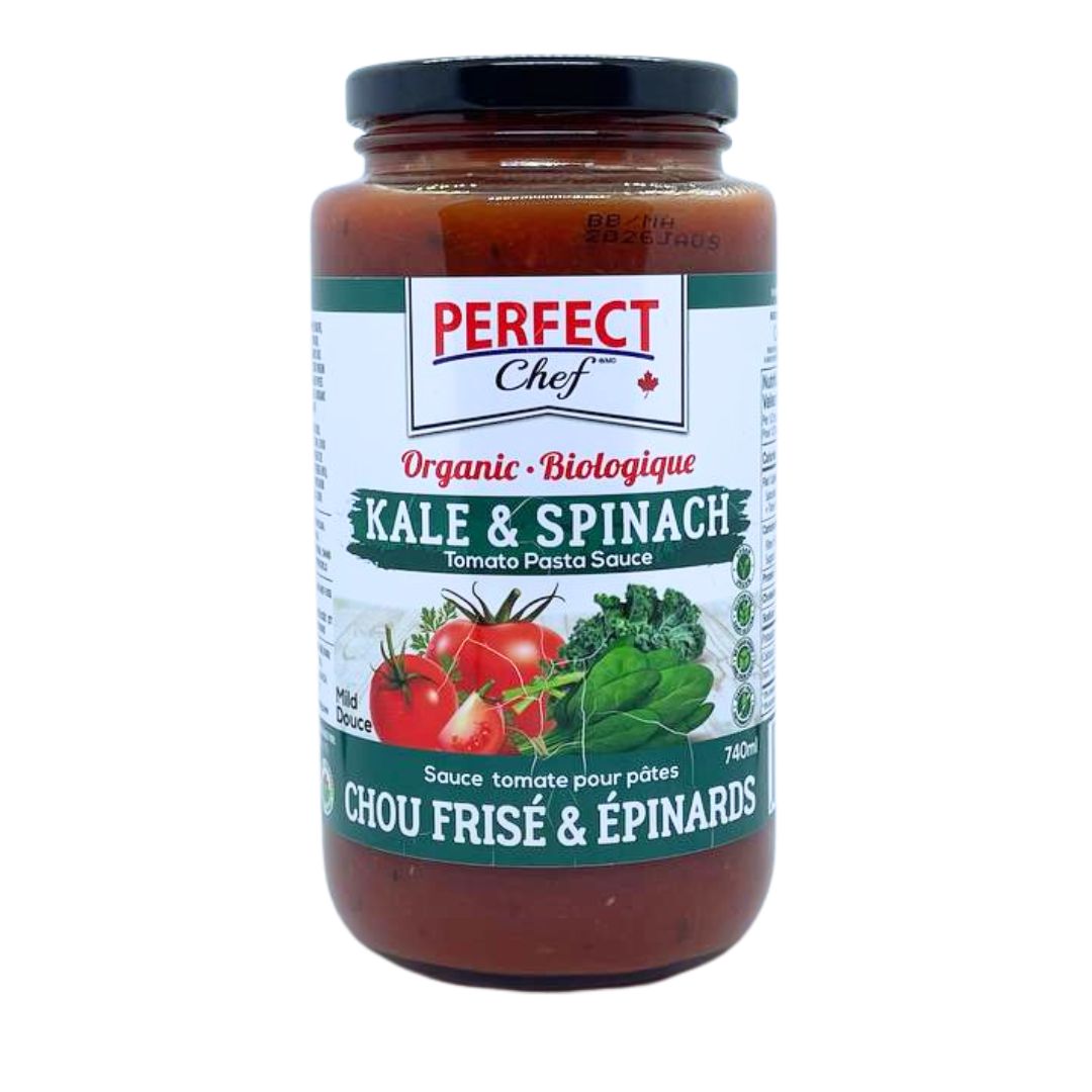 Perfect Chef Pasta Sauce - Kale & Spinach (740ml) - Lifestyle Markets