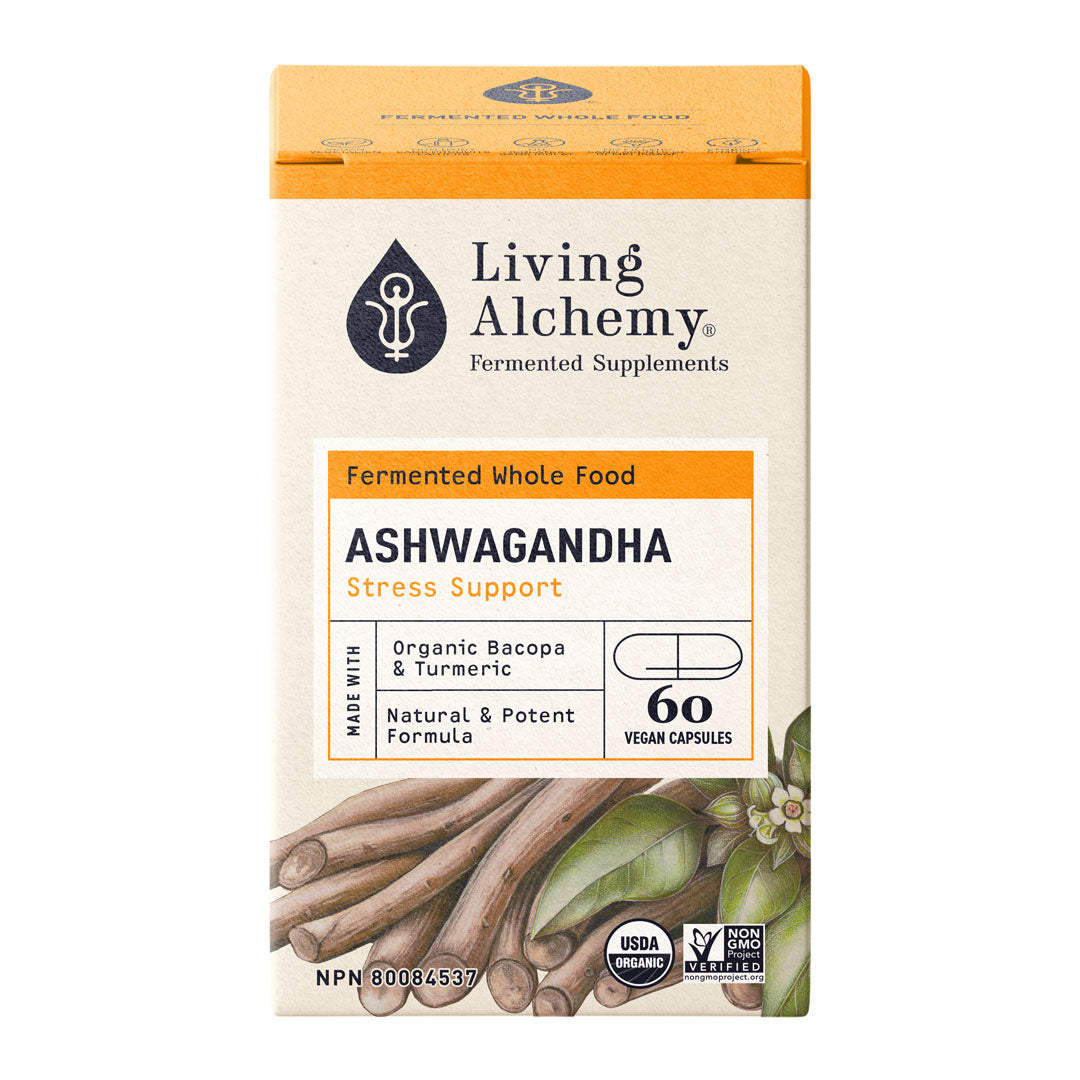 Living Alchemy Ashwagandha Alive (60 vcaps) - Lifestyle Markets