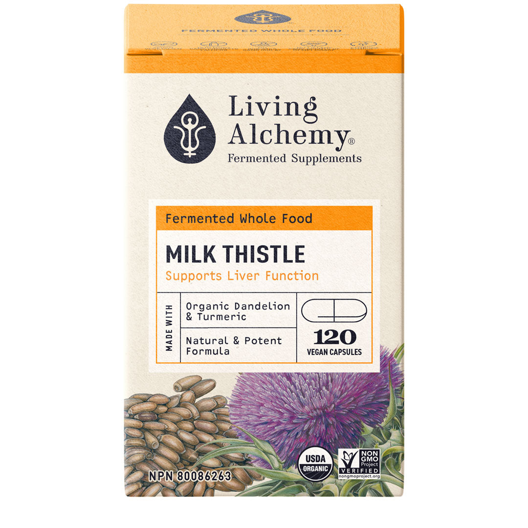Living Alchemy Milk Thistle Alive (120 VCaps) - Lifestyle Markets