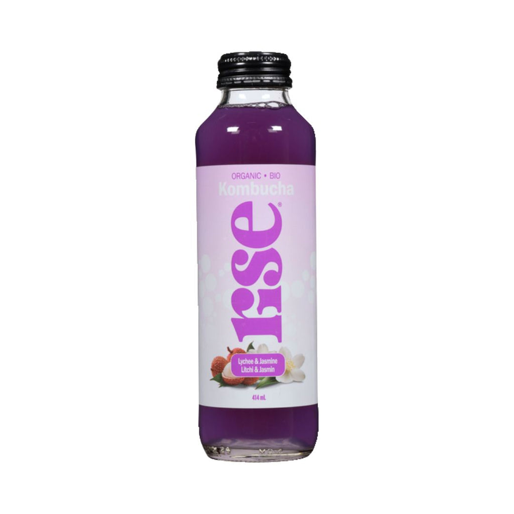 Rise Kombucha - Lychee & Jasmine (414ml)