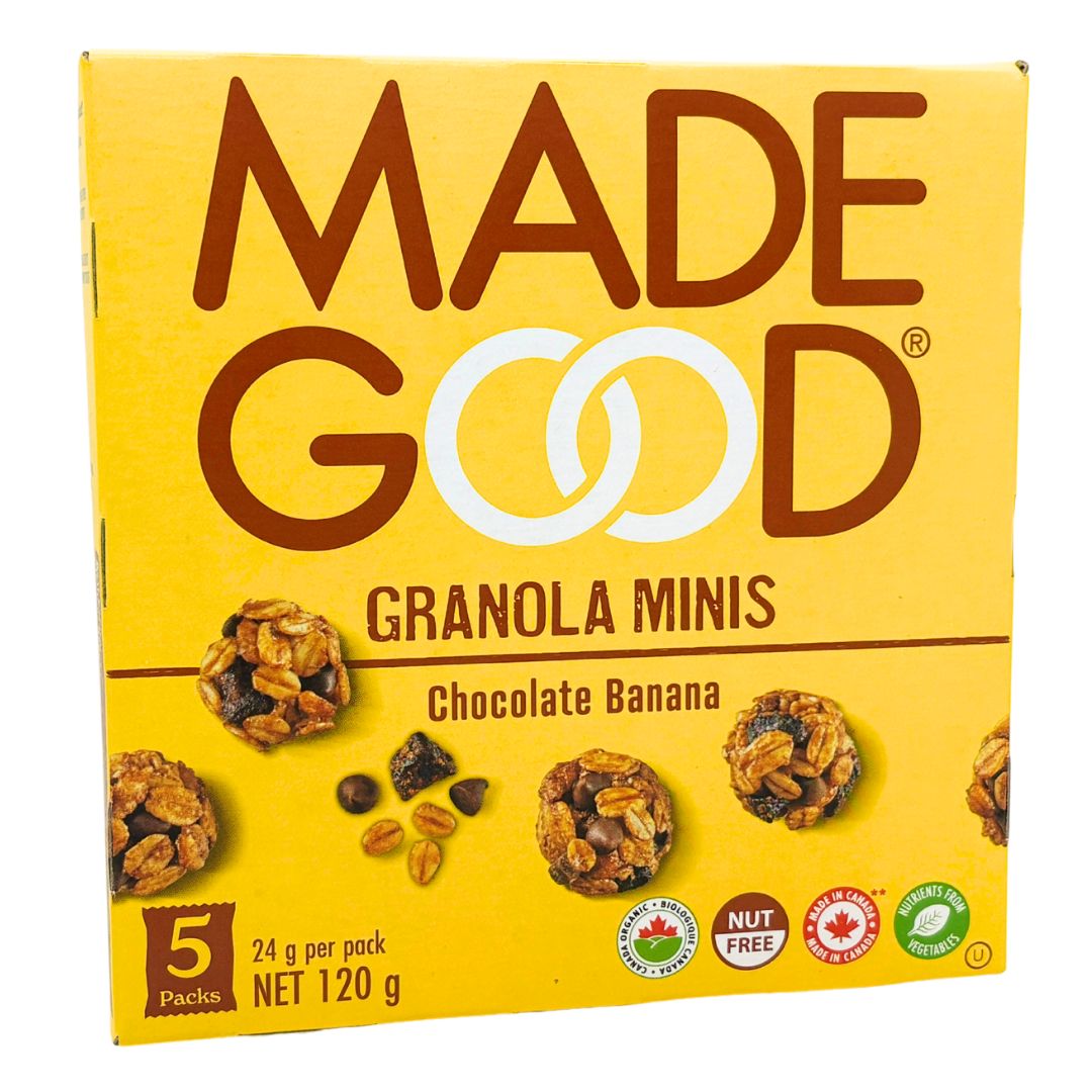 Made Good Granola Minis Chocolate Banana (5x24g) - Lifestyle Markets