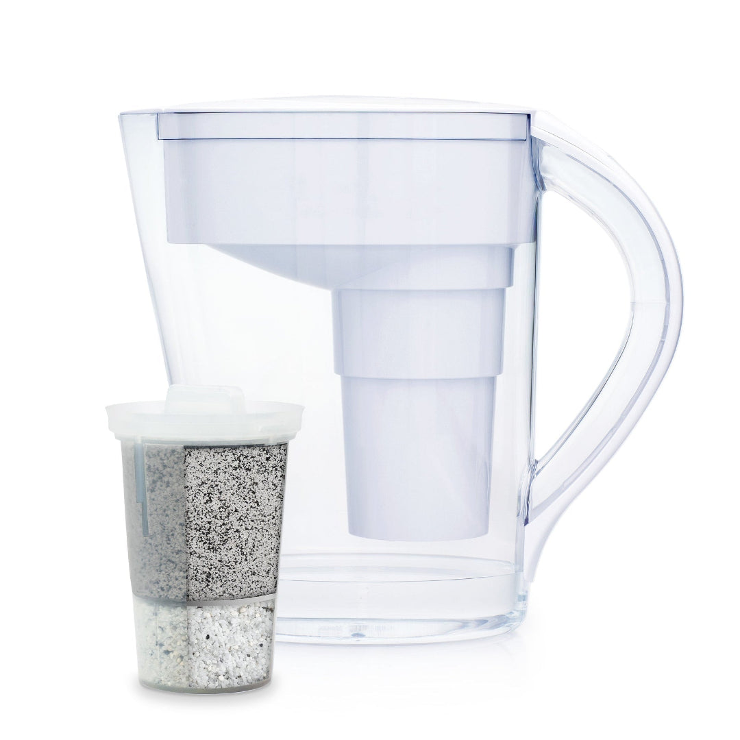 Santevia White Mina Slim Alkaline Pitcher (Each)