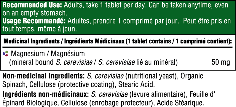 MegaFood Magnesium (60 Tabs) - Lifestyle Markets