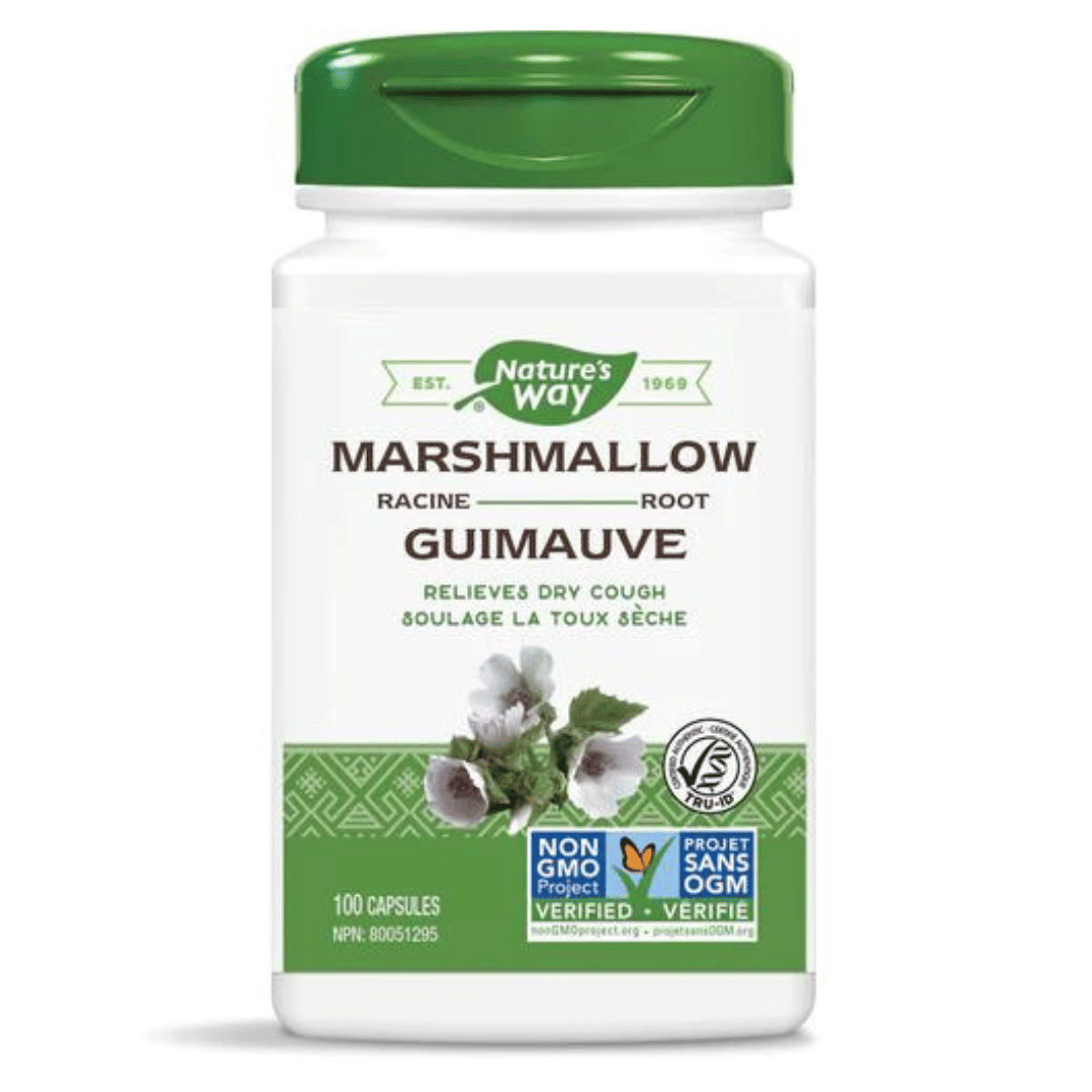 Nature's Way Marshmallow Root (100 Caps) - Lifestyle Markets