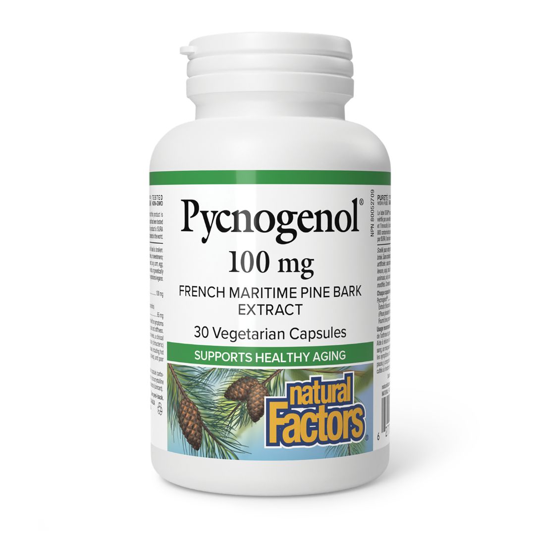 Natural Factors Pycnogenol (100mg) (30 VCaps)