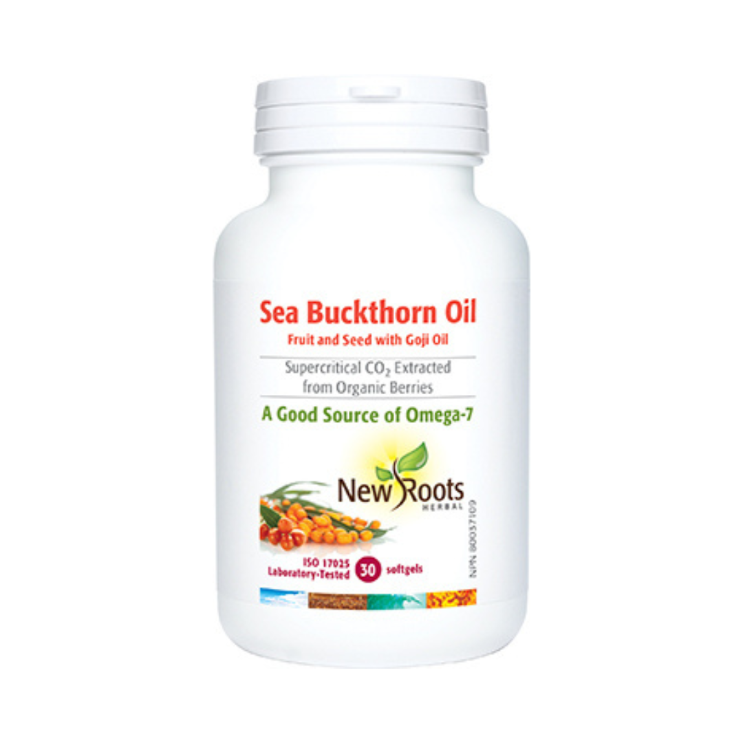 New Roots Sea Buckthorn Oil (30 sgels) - Lifestyle Markets