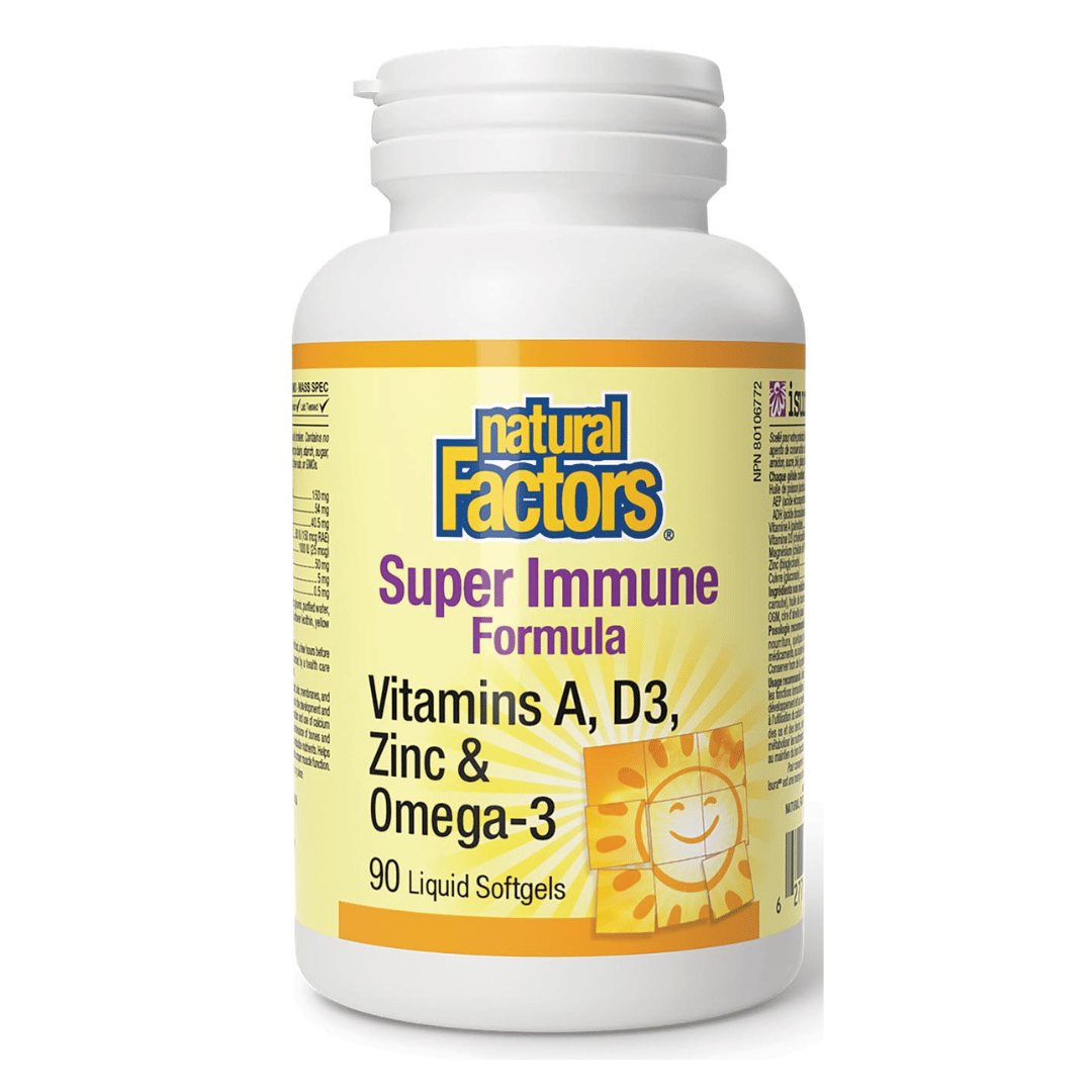 Natural Factors Super Immune Formula (90sgels) - Lifestyle Markets