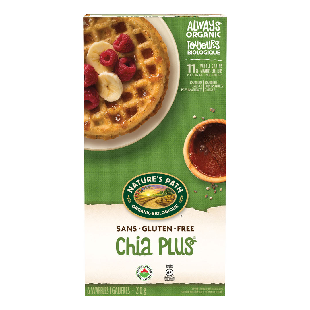 Nature's Path Waffles - Chia Plus (210g) - Lifestyle Markets
