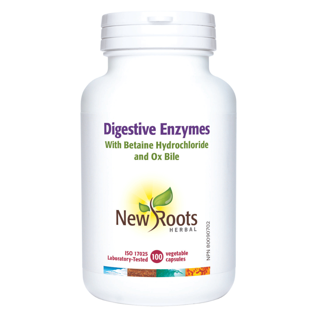New Roots Digestive Enzymes (100 VCaps)